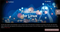 Desktop Screenshot of forticlient.com