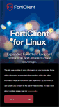 Mobile Screenshot of forticlient.com